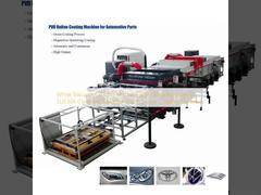 Белая вакуумная напылительная машина с частотой 50 Гц, материалом камеры SUS304 и толщиной покрытия 0,1-5 мкм