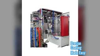 Легкая вакуумная лакировочная машина толщиной 0,1-5 мкм